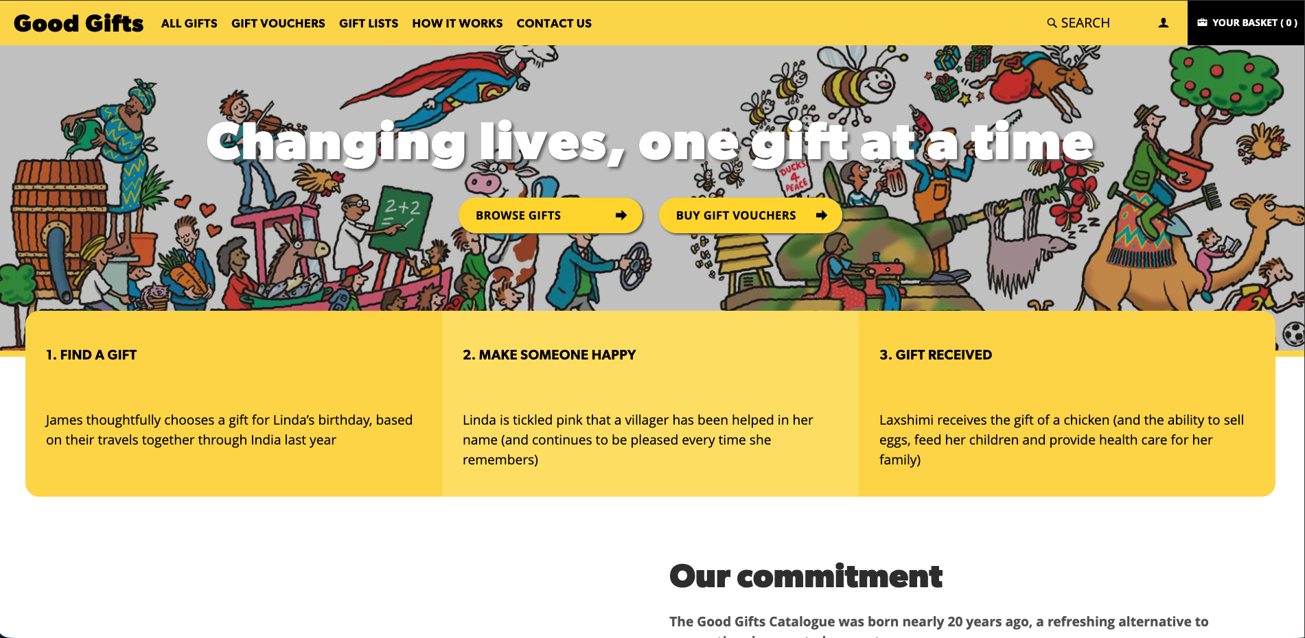 Screenshot of Good Gifts