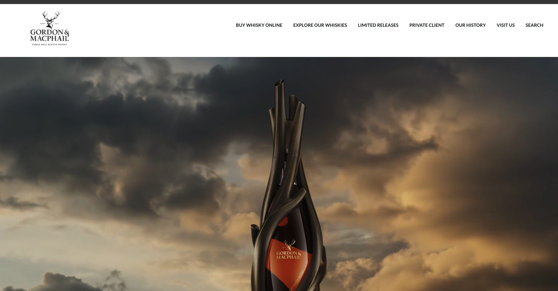 Screenshot of Gordon & MacPhail